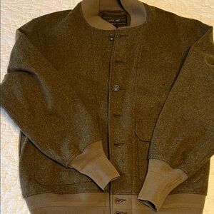 Men's Brown Filson Wool Jacket